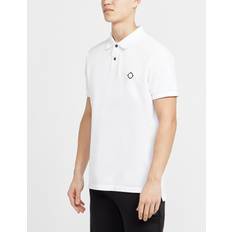 Fabric Polo Shirts MA.Strum Pique Polo Shirt Optic White