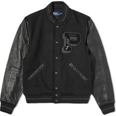 Polo Chaquetas Polo Ralph Lauren Lined Varsity Jacket Black