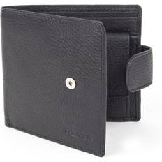 Natural Wallets Dents Dents Pebble Grain Leather Billfold Wallet With Rfid Blocking Protection In One