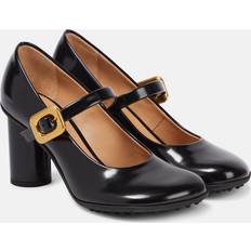Bottega Veneta Patent leather Mary Jane pumps black