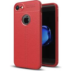 Stoßschutz König Design Apple iphone 7 handy-hülle schutz-case back-cover silikon bumper ultra-slim rot Rot