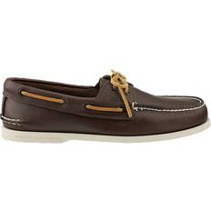 Sperry Boat Shoes Sperry Sperry mens A/O 2-eye Leather Boat Shoe, Brown Buck, Wide