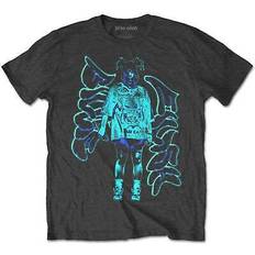 Neon Graffiti Logo T Shirt - Black