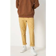 Champion Trousers & Shorts Champion Hose aus Baumwoll-Ripstop mit geradem Bein Beige