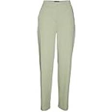 Green - Suit Trousers Vero Moda Zelda Straight Pants Noos Reseda