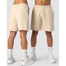 Beige - Unisex Bukser & Shorts ICANIWILL ICIW Unified Sweat Shorts Unisex Beige,XL