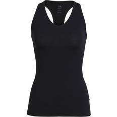 Icebreaker Singleter Icebreaker Wmns Sprite Tank Dame, 002 Black