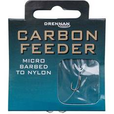 Drennan Fishing Accessories Drennan Carbon Feeder Tied Hook Grey 18
