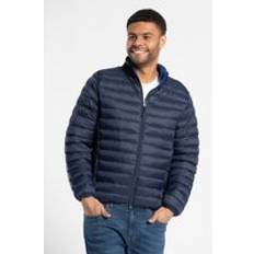 Mens Fleece Lined Padded Jacket Navy