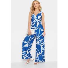 Tela Monos PixieGirl Petite Wide Leg Jumpsuit Blue