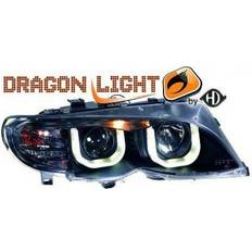 Diederichs LHD Headlights Pair LED Dragon DRL BMW