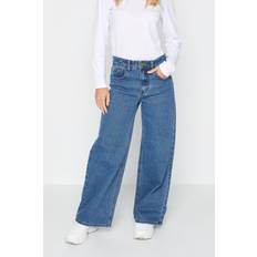 PixieGirl Mid Blue Wide Leg Jeans Petite Women's Jeans