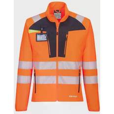 EN ISO 20471 Work Jackets Portwest DX4 Hi-Vis Base Layer - Orange/Black