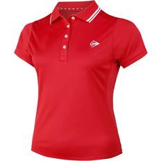 Mujer - Tenis Polos Dunlop Club Line Polo Mujeres - Rojo