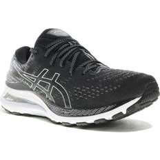 Asics GEL-KAYANO Black/White Womens Lace Up Running Trainers