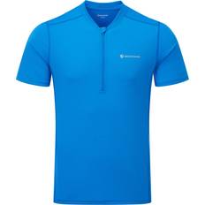 Montane Men's Dart Nano Zip T-Shirt Blue