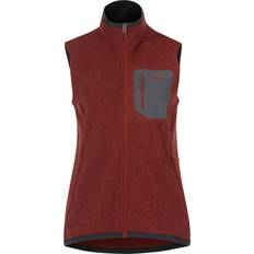 Bergans Veste Bergans Knitted Vest W - Chianti Red