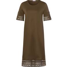 Brown - Women Nightgowns Hanro Nachthemd JONA BRAUN