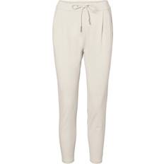 Femme - Pantalons de costume Vero Moda Pantalon Loose Fit Gris Clair - Blanc