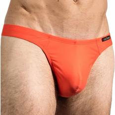 Microfiber Swimming Trunks Olaf Benz Swim Thong - Orange