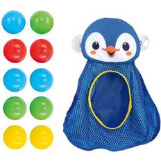 Pingviner Badkarsleksaker Penguin Bag 2 in 1 Bath Storage & Play