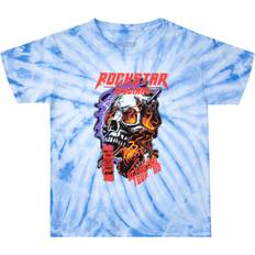 3XL T-shirts Children's Clothing Youth Rockstar Original Tie Dye T-shirt - Light Blue