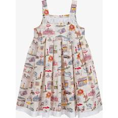 Girls Ivory Cotton Dress - 2-3 Year