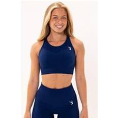 V3 Apparel Tempo Seamless Scrunch Sports Bra Blue