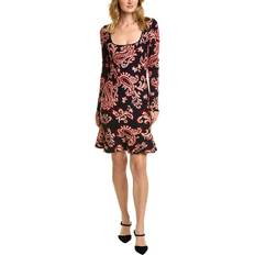 Paisley Jurken Intarsia Sweaterdress - Yumi Kim