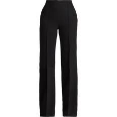 Cashmere - Sort Bukser & Shorts Chloé Wide-leg trousers Black 68% Virgin Wool, 26% Wool, 6% Cashmere Black