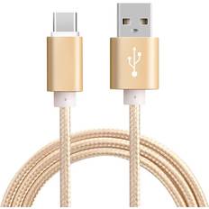IWill 2 meter Type-C Braided Fast Data Charger USB Cable Cord For Nokia X30 XR20 G11 Plus G20 G21 G22 G50 G60 T10 T20 T21 Tablet