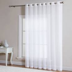 1pc Solid Panel Curtain, Minimalist Light Filtering Privacy