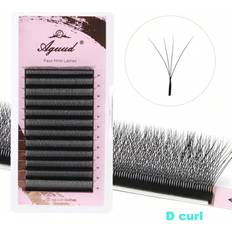 Makeup Shein 4D W Shape Clover Premade Blooming Hand Woven Fans Volume Cashmere Wispy Lash Extensions