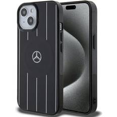 Mercedes iPhone 15 Mobilskal MagSafe Double Layer Crossed Lines