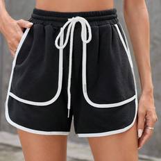 Shein Damen Shorts Shein Women'S Drawstring Elastic Waist Shorts