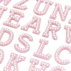 Shein 26 Englische Buchstaben Perlen Strass Patches