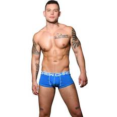 Andrew Christian Bum Enhancing Pouch Lifting FlashLIFT Boxer Blue Mens Cotton