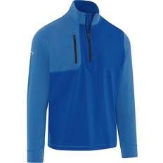 Callaway Tops Callaway Aquapel Mixed Media Pullover Light Lapis Htr