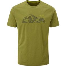 Rab Tops Rab Mantle Mountain Men's T Shirt Chlorite Green Marl