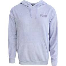 Canvas - Vrouw Tops Puma Velour Womens Hoodie Velvet Track Top Jumper Purple 853293 05 A119B Textile