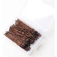 Shein Bobby Pins 100pcs Brown Hair Pin