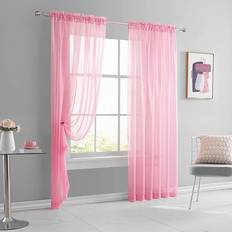 Gardiner & Tillbehör Shein 1pc Solid Color Curtain For Window
