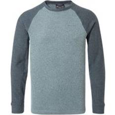 Fabric - Men Jumpers Craghoppers Mens Barker Microfleece Jumper Sweater Navy