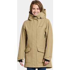 Damen - Natur Jacken Didriksons Frida WNS Parka - Beige