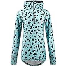 Damen - Türkis Basisschicht-Oberteile Eivy Funktionsshirt Skiunterwäsche Icecold Zip Hood Top