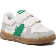 Kickers Sneakers Kickers Jungen Unisex KALIDO Sneaker, Blanc GRIS VERT