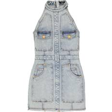 Balmain Kjoler Balmain Denim Mini Dress