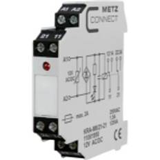 Elartikler Metz Connect 11061950 Koblingselement 12, 12 V/AC, V/DC max 2 x omskifter 1 stk
