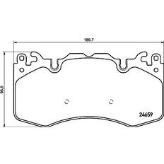 Brembo Friction Breaking Brembo P44023 Disc Brake Pad Set