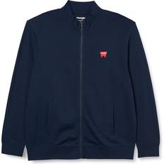 Lee Tröjor Lee Wrangler Herr funnel Neck Sweatshirt med dragkedja, marinblå